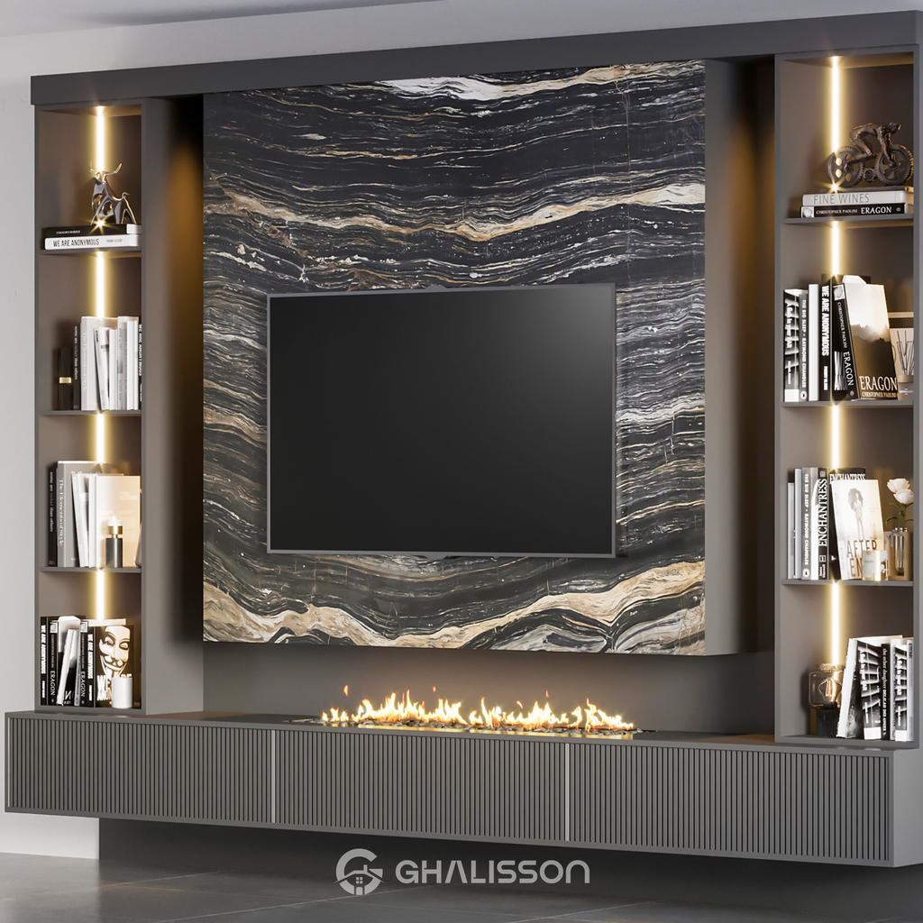 High Glossy Pvc Marble Waterproof Pvc Wall Panel