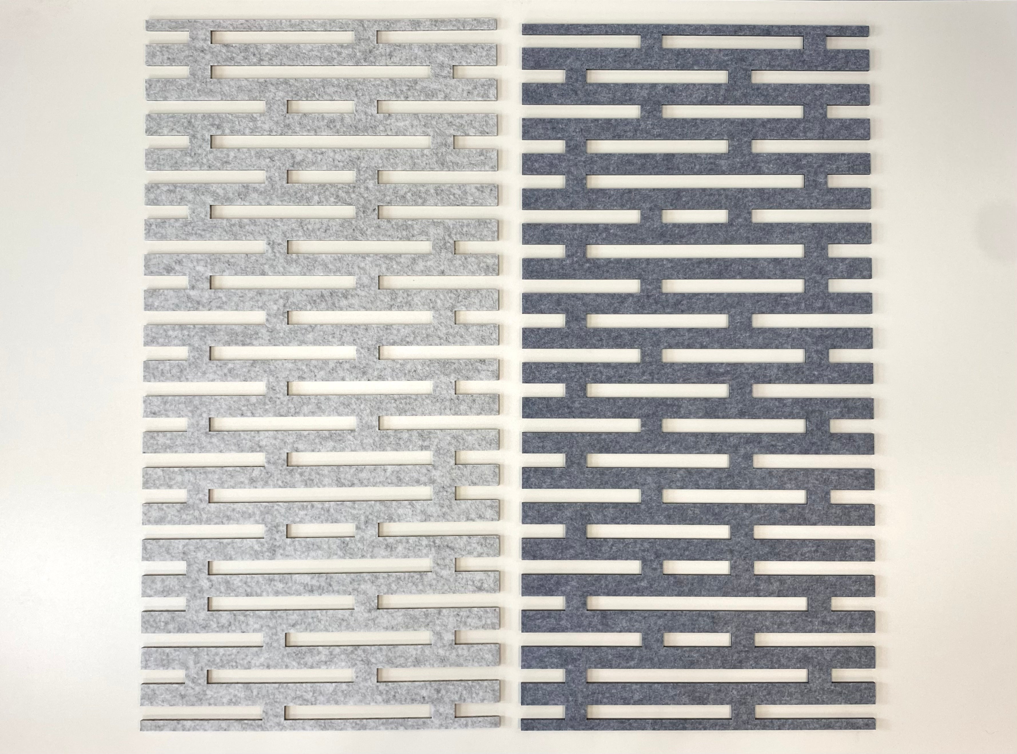STRIPES PET FELT