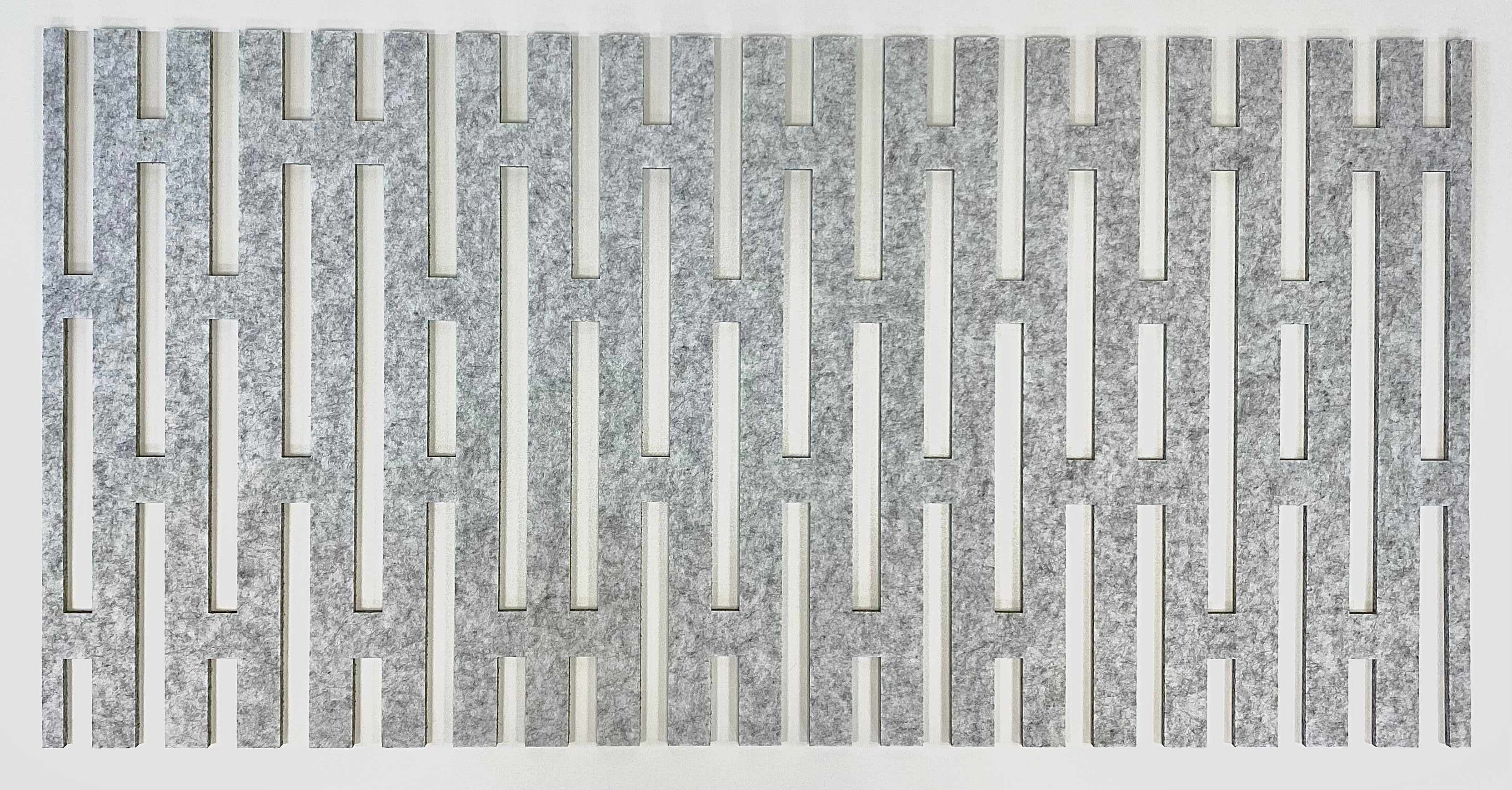 STRIPES PET FELT