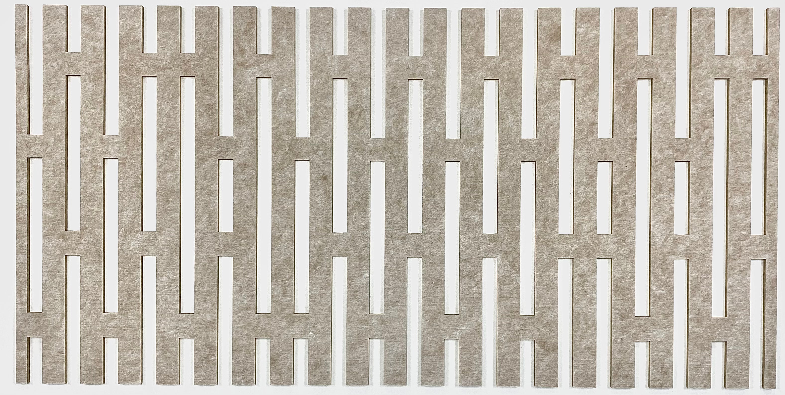 STRIPES PET FELT