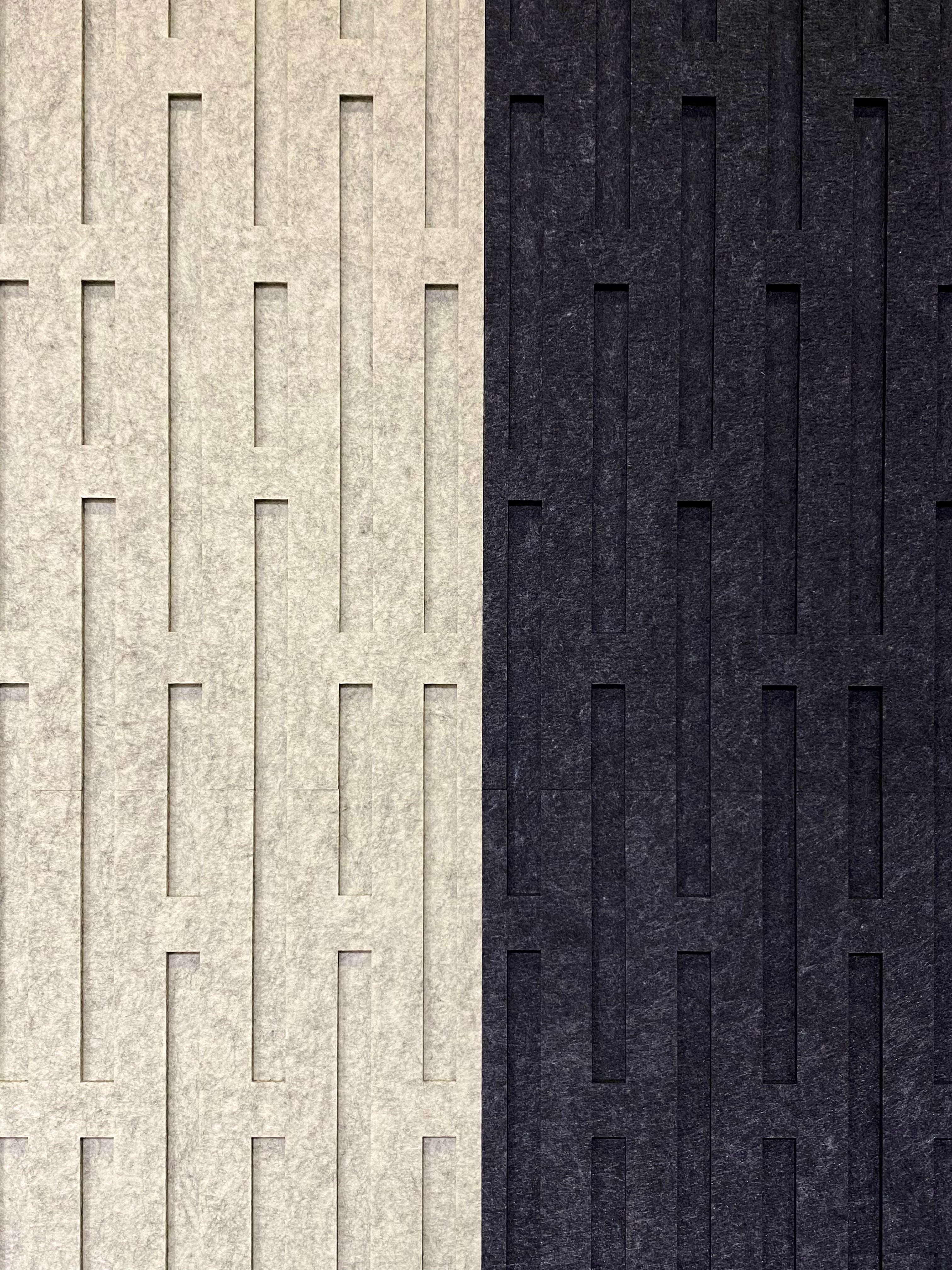 STRIPES PET FELT