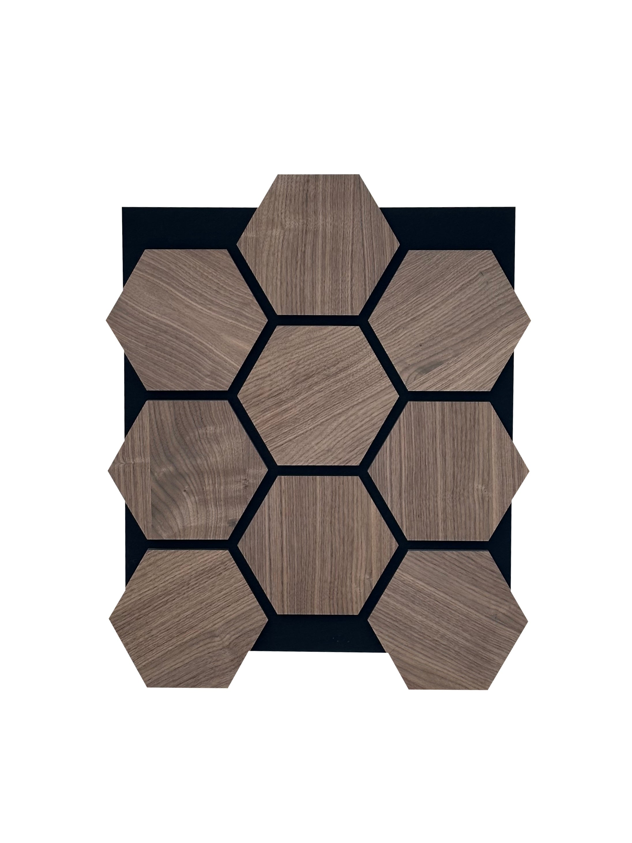 NATURAL OAK HEXAGON ACOUSTIC PANELS